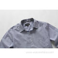 Cotton Fabric Men Casual Shirt with Light Stripes